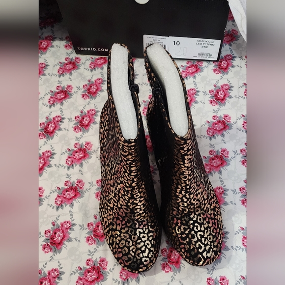 Torrid WW Leopard Bootie NIB - Picture 6 of 13